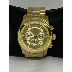 Michael Kors MK8077 Women's Gold Stainless Steel A